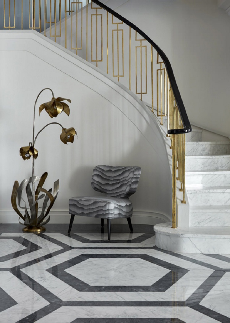 35 Original Ideas of Marble Stairs in the Interior