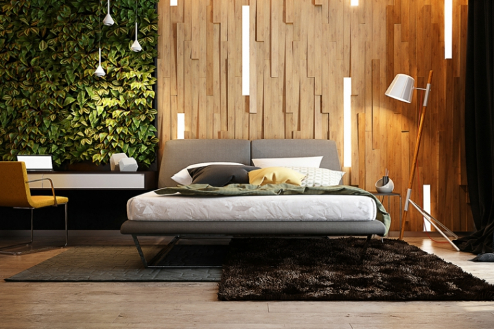 42 Ideas for Walls Decorated With Wood - a Modern Accent in the Interior