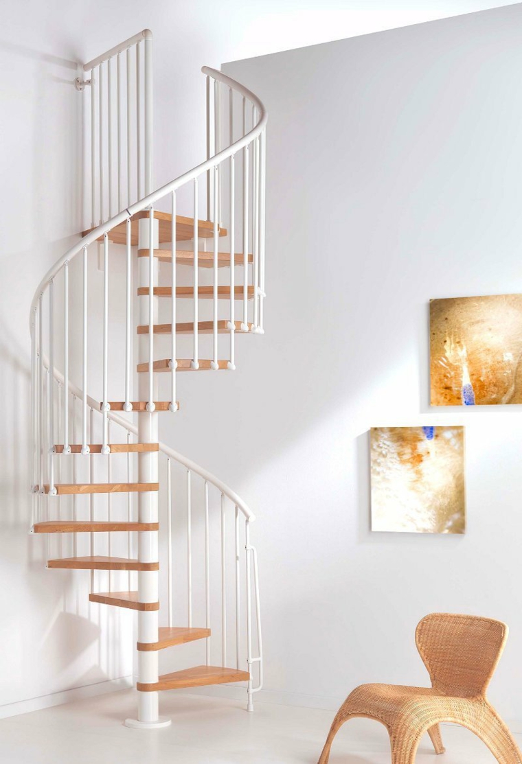 15 Spiral Stairs Ideas for Interiors and Their Principles