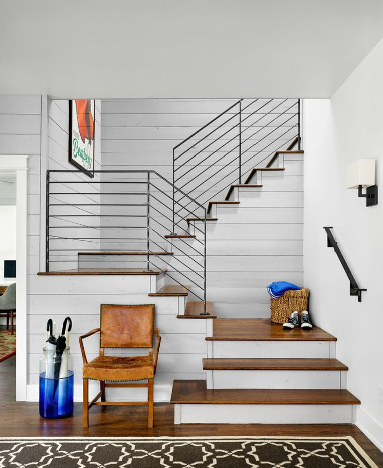 31 Modern Indoor Stairs and Ideas to Choose the Right Railings