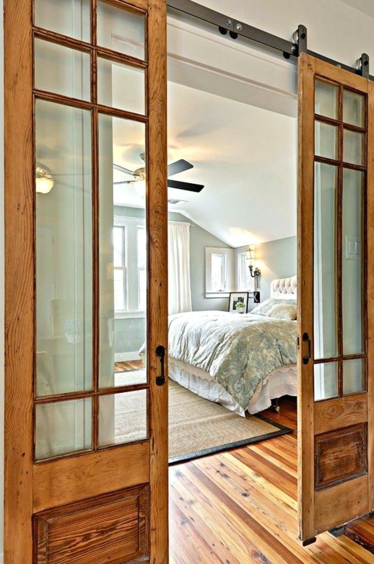 35 Wooden Sliding Door Ideas for Interior 35 Wooden Sliding Door