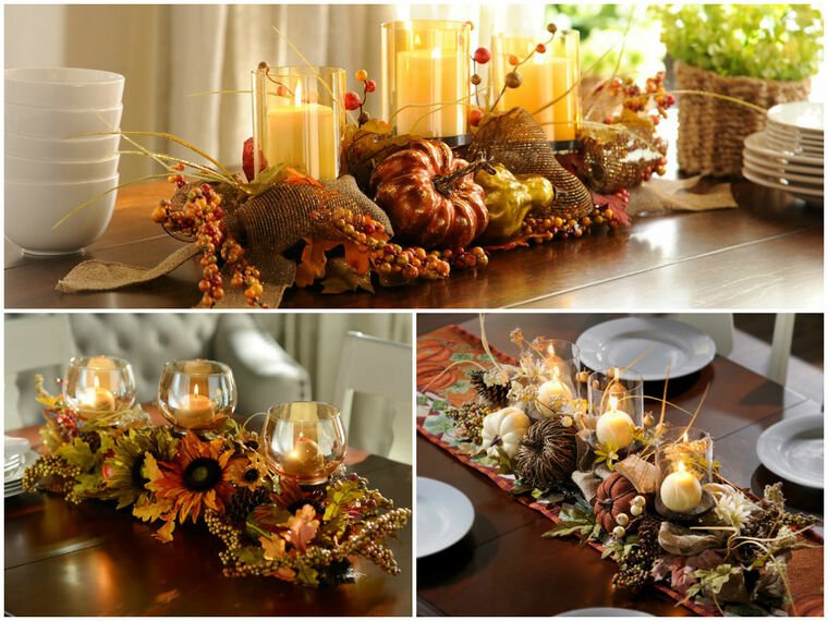 40 Original Centerpiece Ideas to Decorate Your Table in the Fall