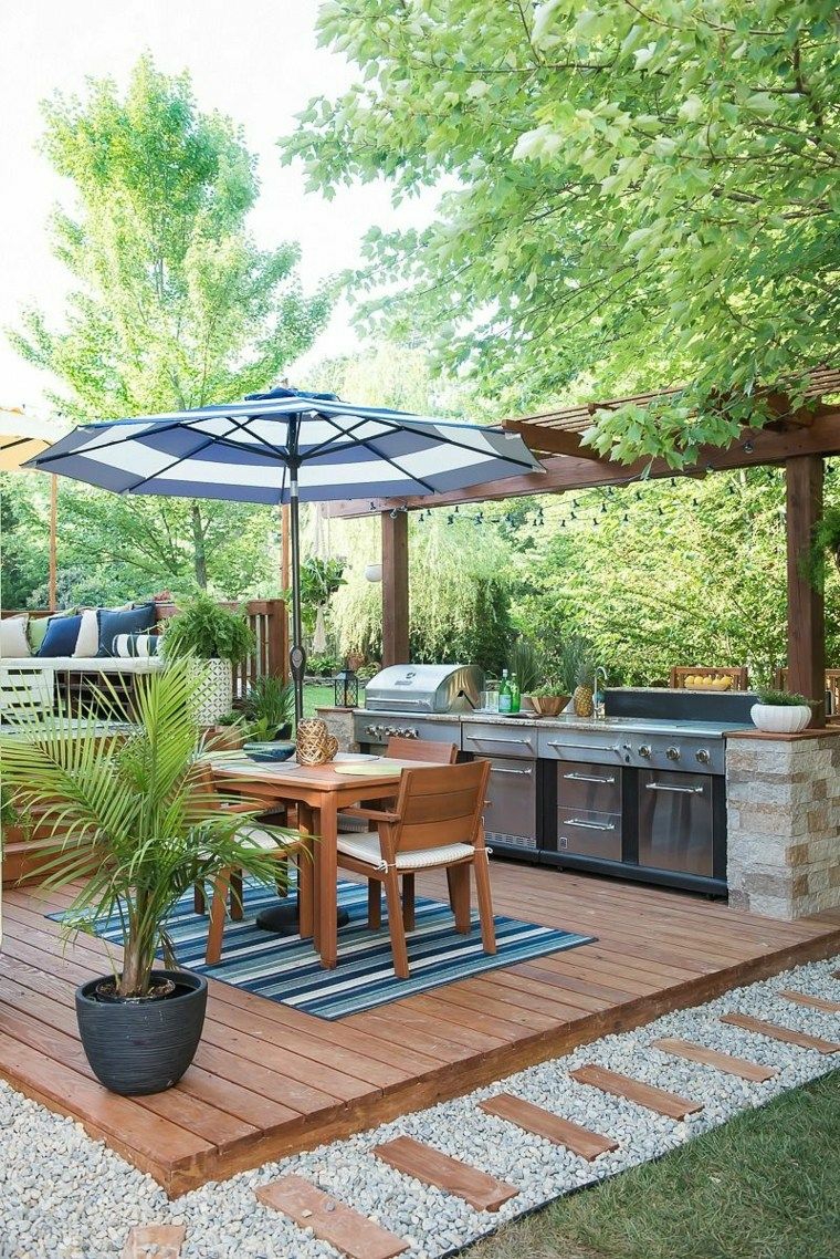 20 Outdoor Kitchen Ideas - the Ultimate in Kitchen Islands and Garden Barbecues