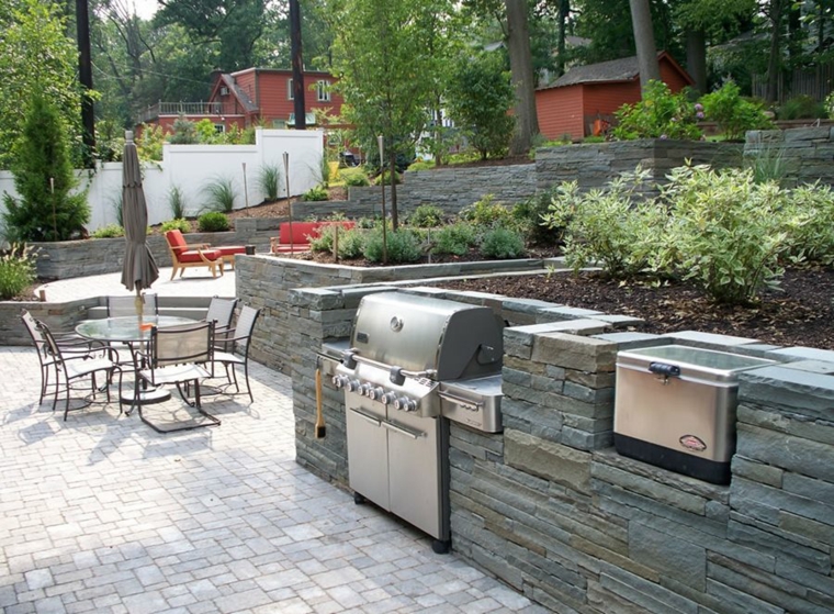 20 Outdoor Kitchen Ideas - the Ultimate in Kitchen Islands and Garden Barbecues