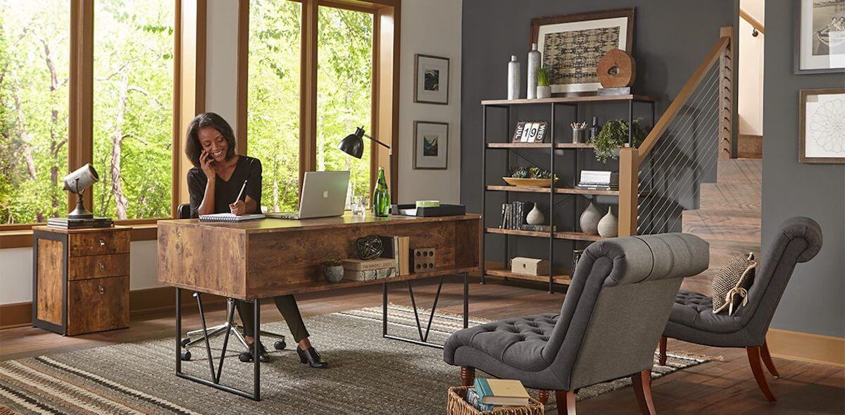 Creating a Productive and Stylish Modern Farmhouse Home Office Space