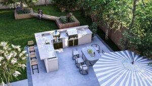How to Create a Sleek Outdoor Kitchen on a Budget